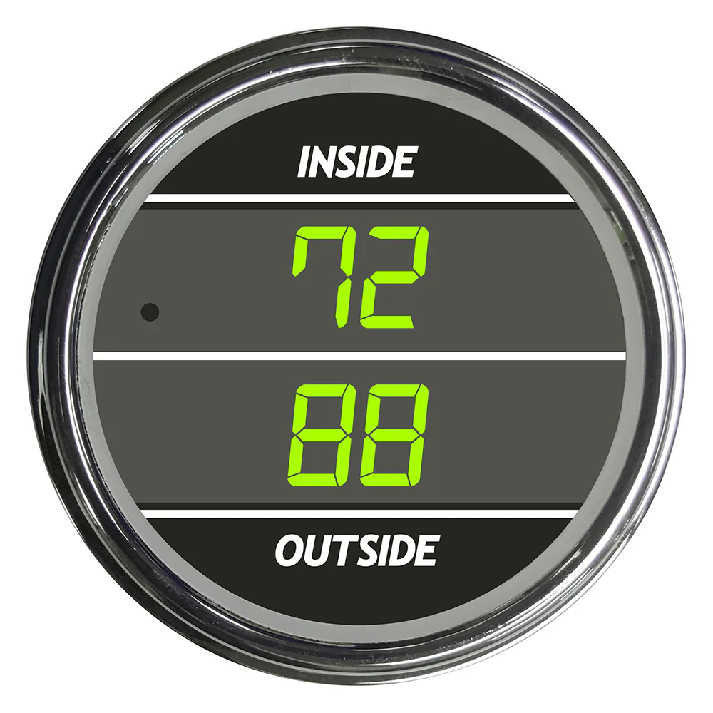 Dual Inside / Outside Air Temperature Gauge - Image 5