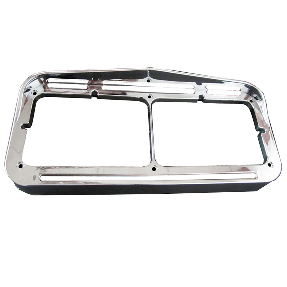 Dual Rectangular Headlight Bezel 50 Flatline LED Lights - Image 3