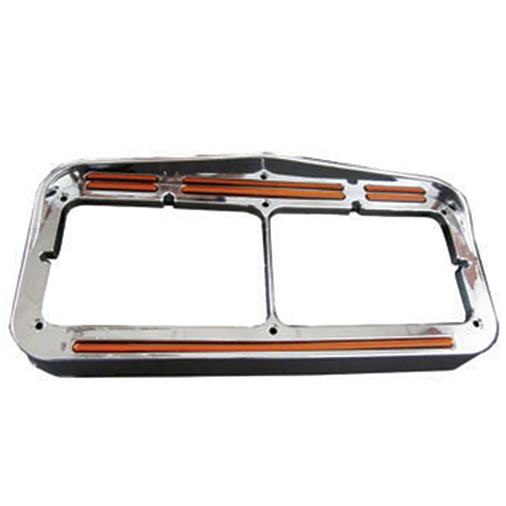 Dual Rectangular Headlight Bezel 50 Flatline LED Lights - Image 4