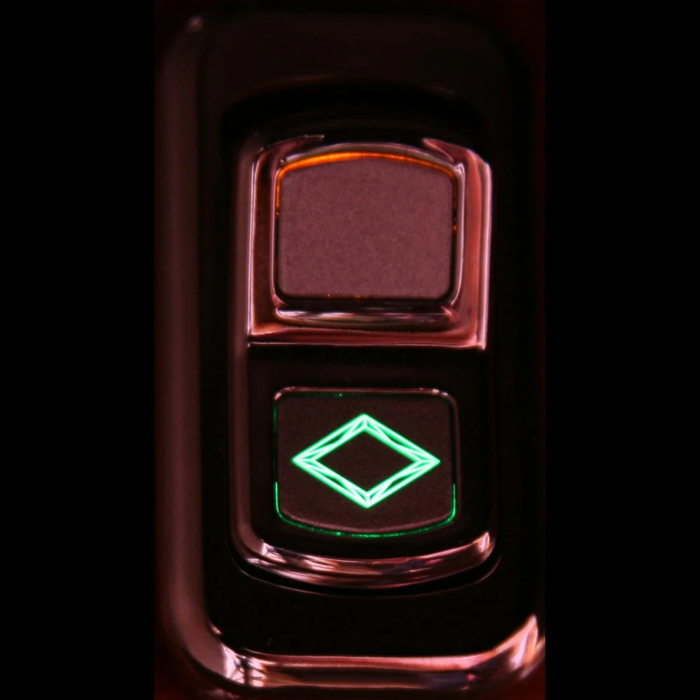 Electric Rocker Switch Blank with Rockwood Logo - Image 2