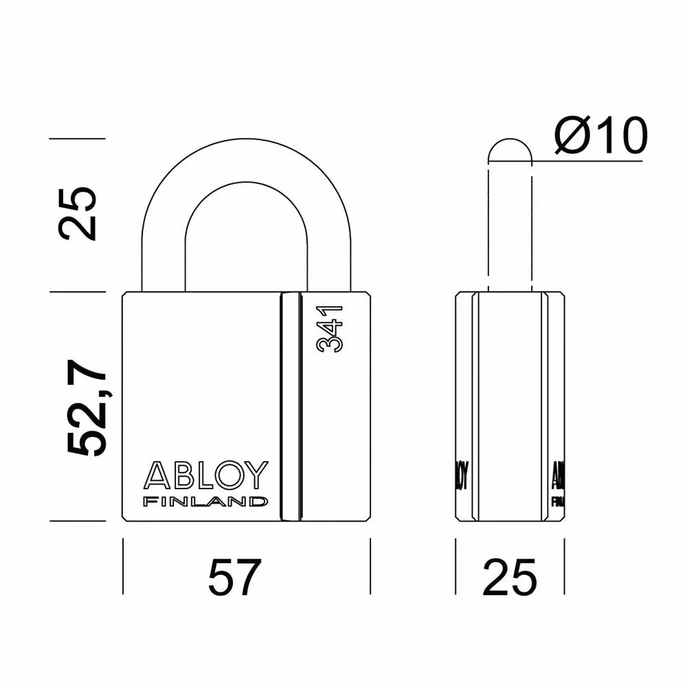 ENFORCER ® ABLOY ® 1" Shackle Padlock - Image 3