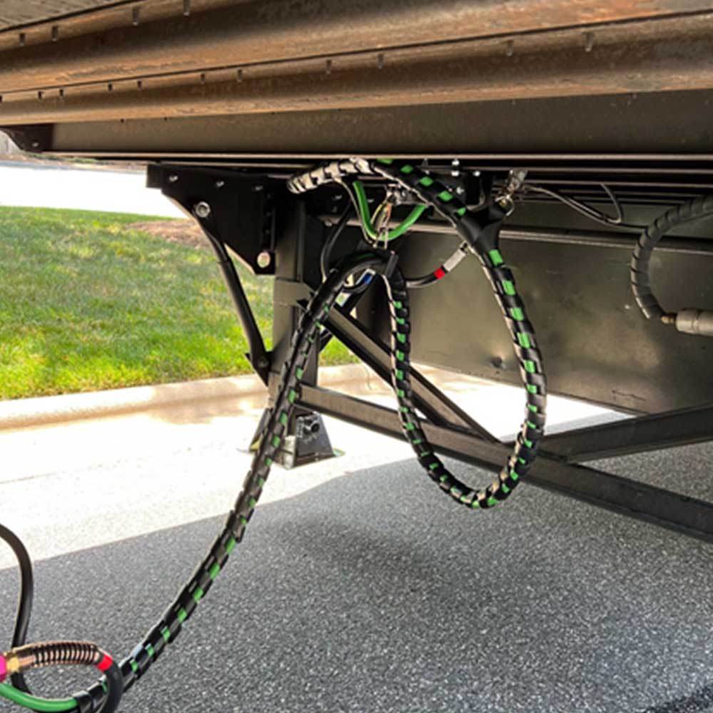 EZ Claw Under-Trailer 25 lb. Tensioner Kit with 3/8" Hose & Cable Block and Sling - Image 6