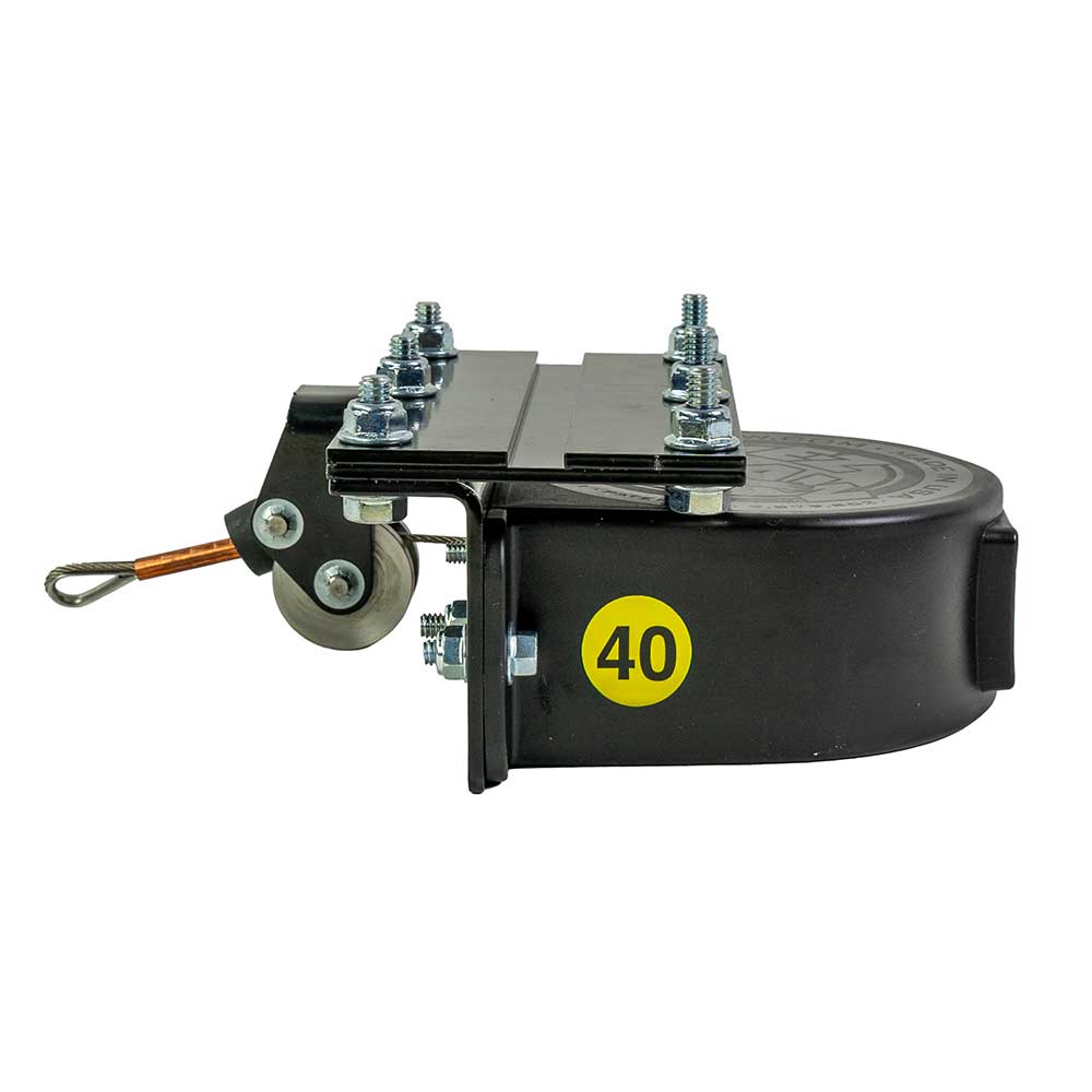 EZ Claw Under-Trailer 40 lb. Tensioner Kit with 3/8" - 3/8"³ Hose and Cable Block - Image 3