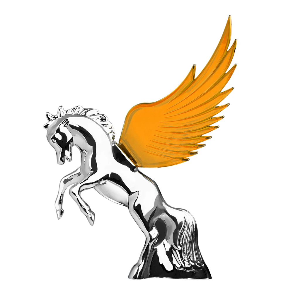 Fighting Stallion Windrider Hood Ornament - Image 4