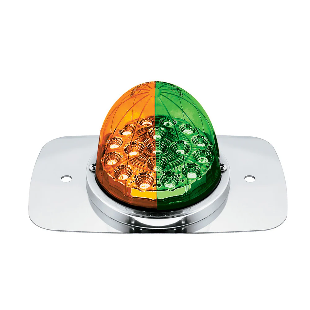 FL Casc 2008-2017 Double Fury 17 LED Clear Lens Watermelon Turn Signal Kit - Image 20