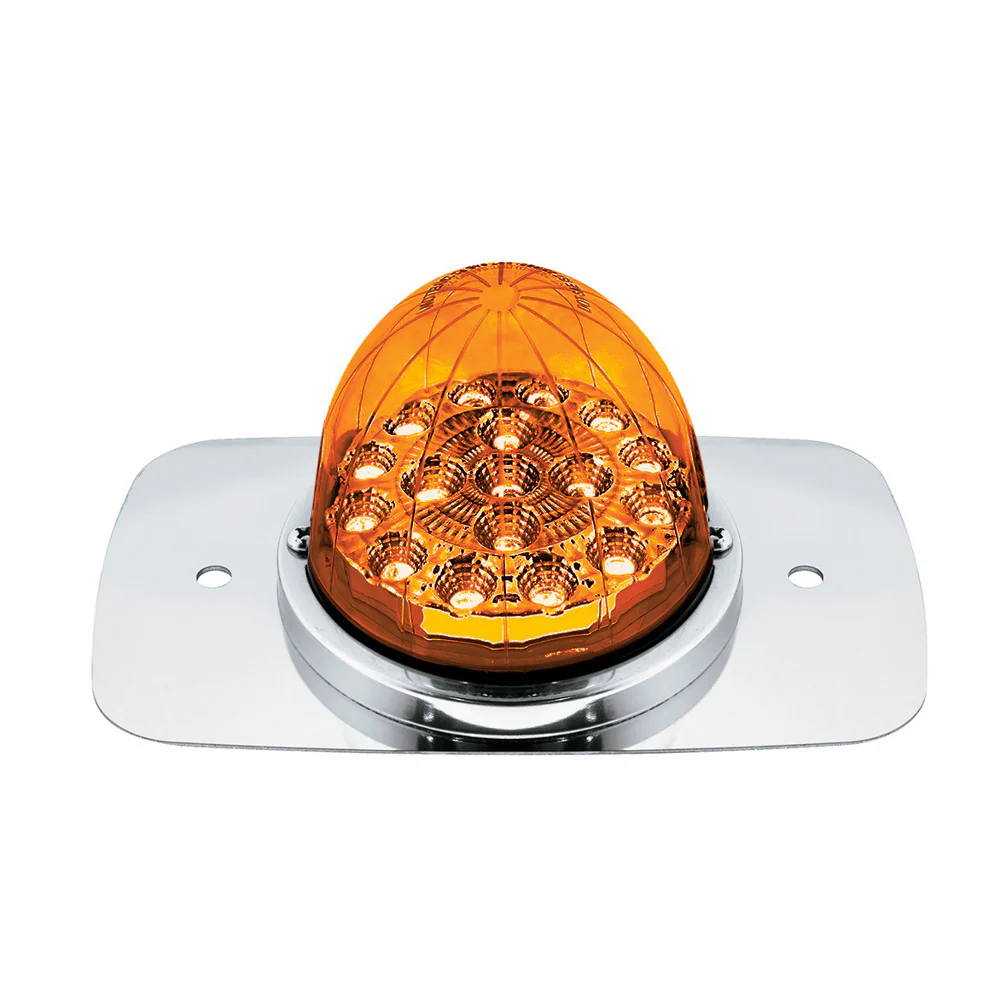 FL Casc 2008-2017 Double Fury 17 LED Clear Lens Watermelon Turn Signal Kit - Image 5