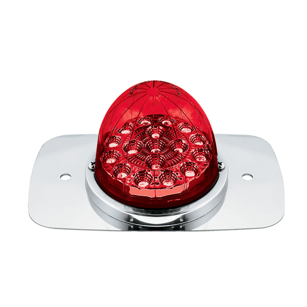 FL Casc 2008-2017 Double Fury 17 LED Clear Lens Watermelon Turn Signal Kit - Image 8