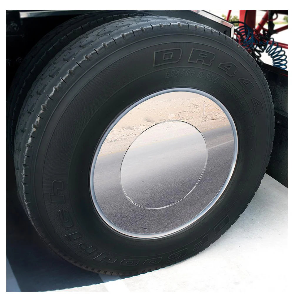 Flat Aero Axle Chrome Cover Kit