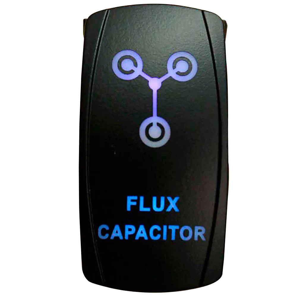 Flux Capacitor LED Rocker Switch - Image 3