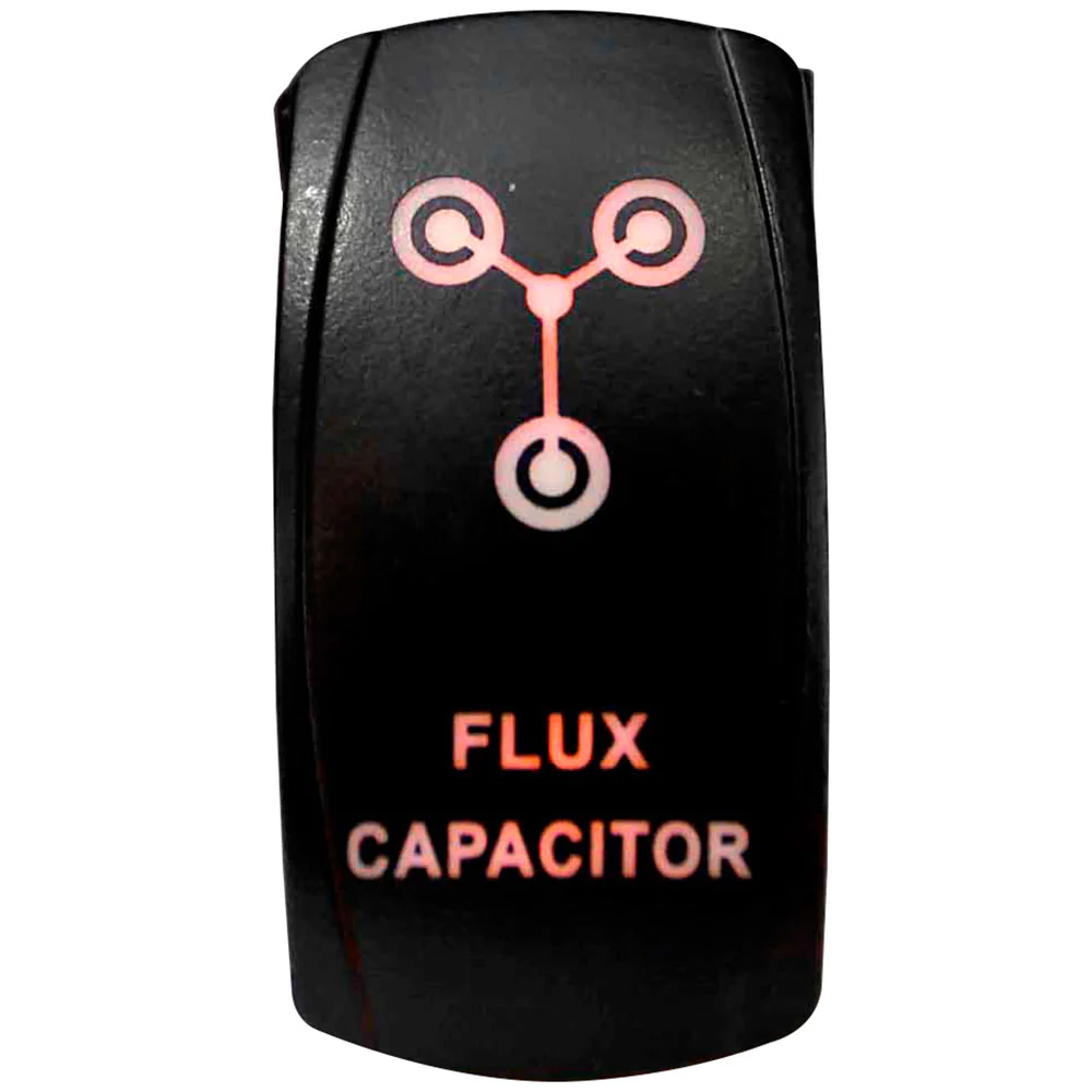 Flux Capacitor LED Rocker Switch - Image 4