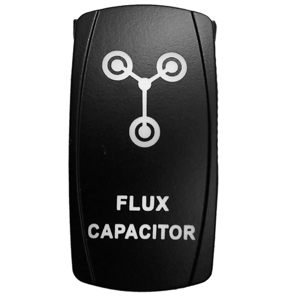Flux Capacitor LED Rocker Switch - Image 5