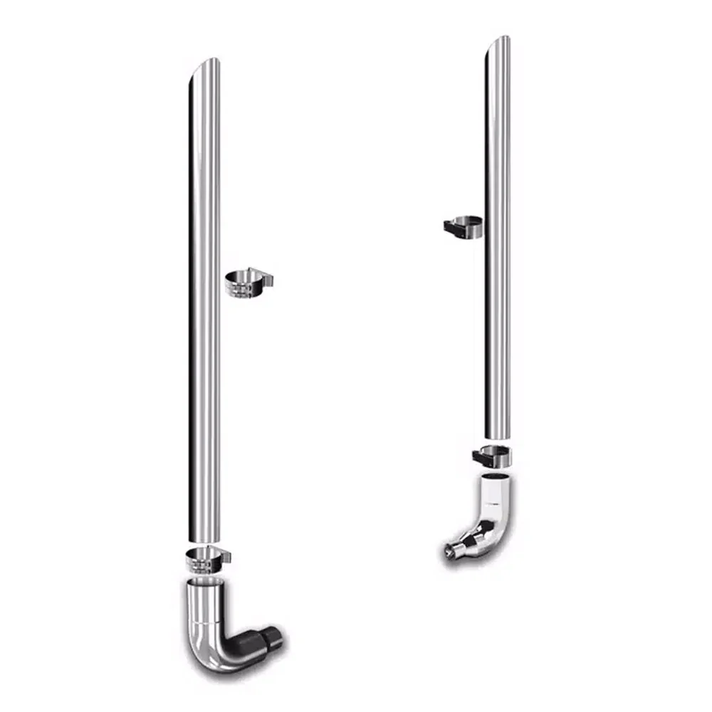 Freightliner 6-5" 108"L Slash Cut Exhaust Kit