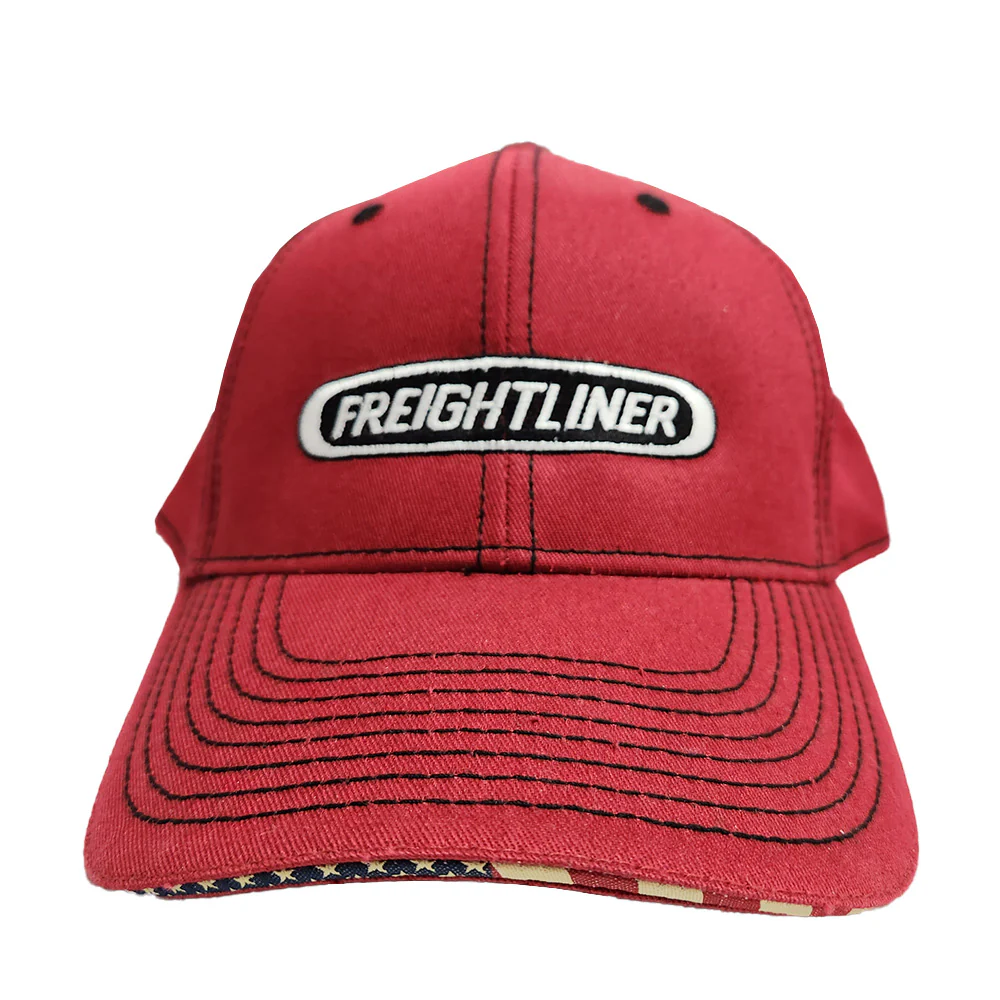 Freightliner American Flag Brim Hat - Image 2