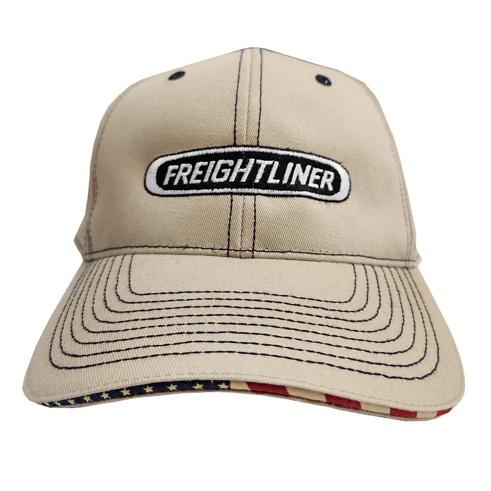 Freightliner American Flag Brim Hat - Image 3