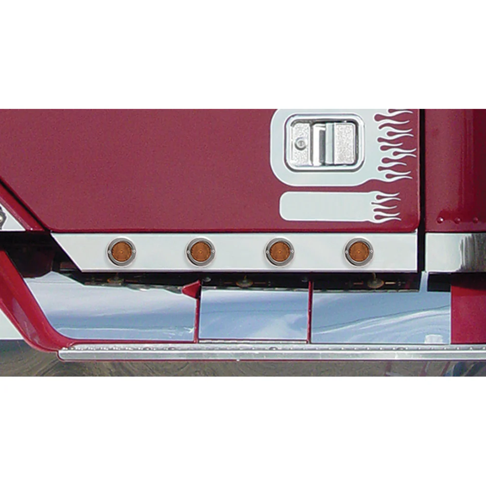 Freightliner Cab Panels with 2" Round LED Lights