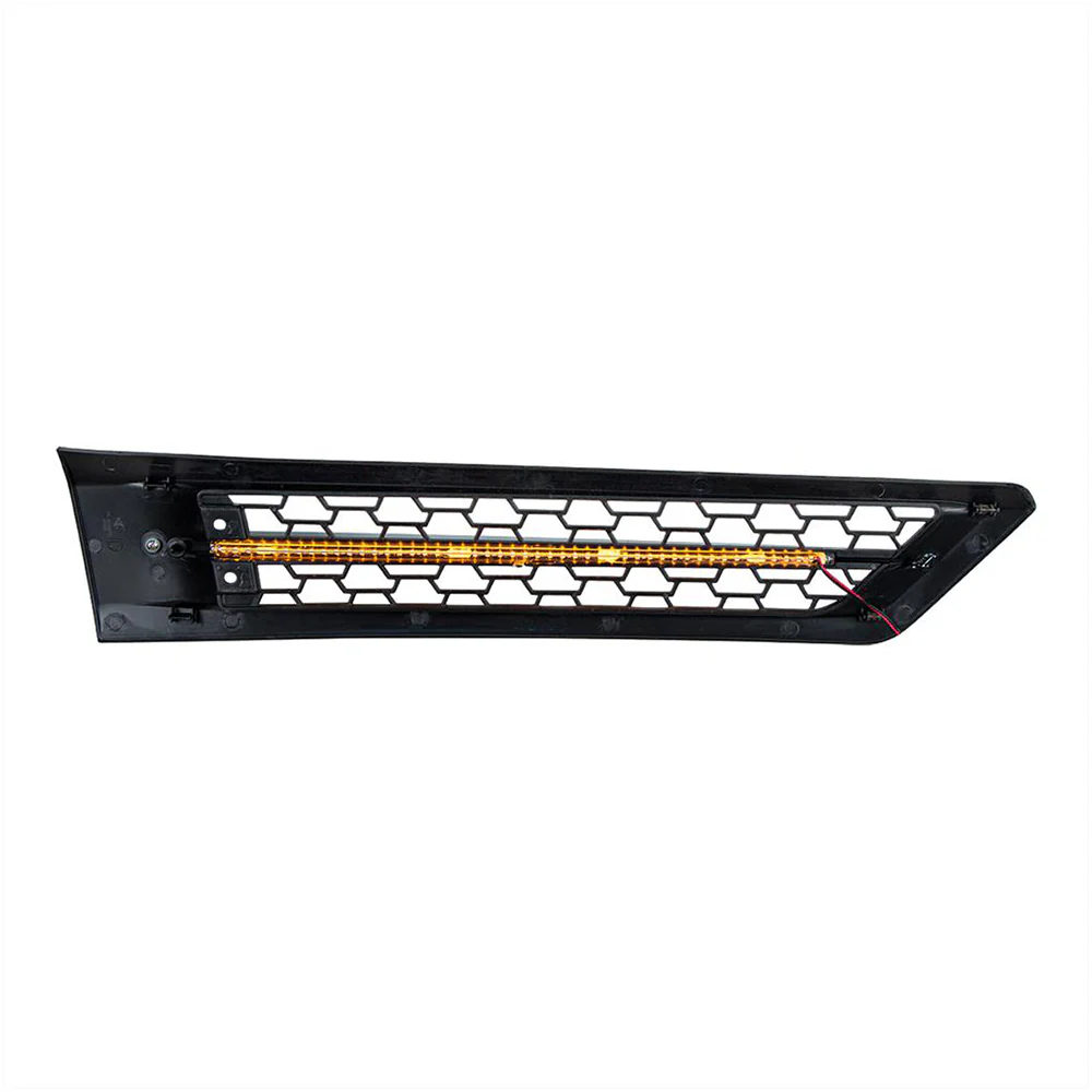 Freightliner Cascadia 126 Hood Air Intake Grill with LED - Image 3