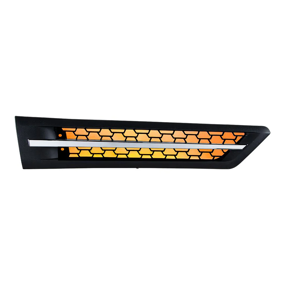 Freightliner Cascadia 126 Hood Air Intake Grill with LED - Image 5