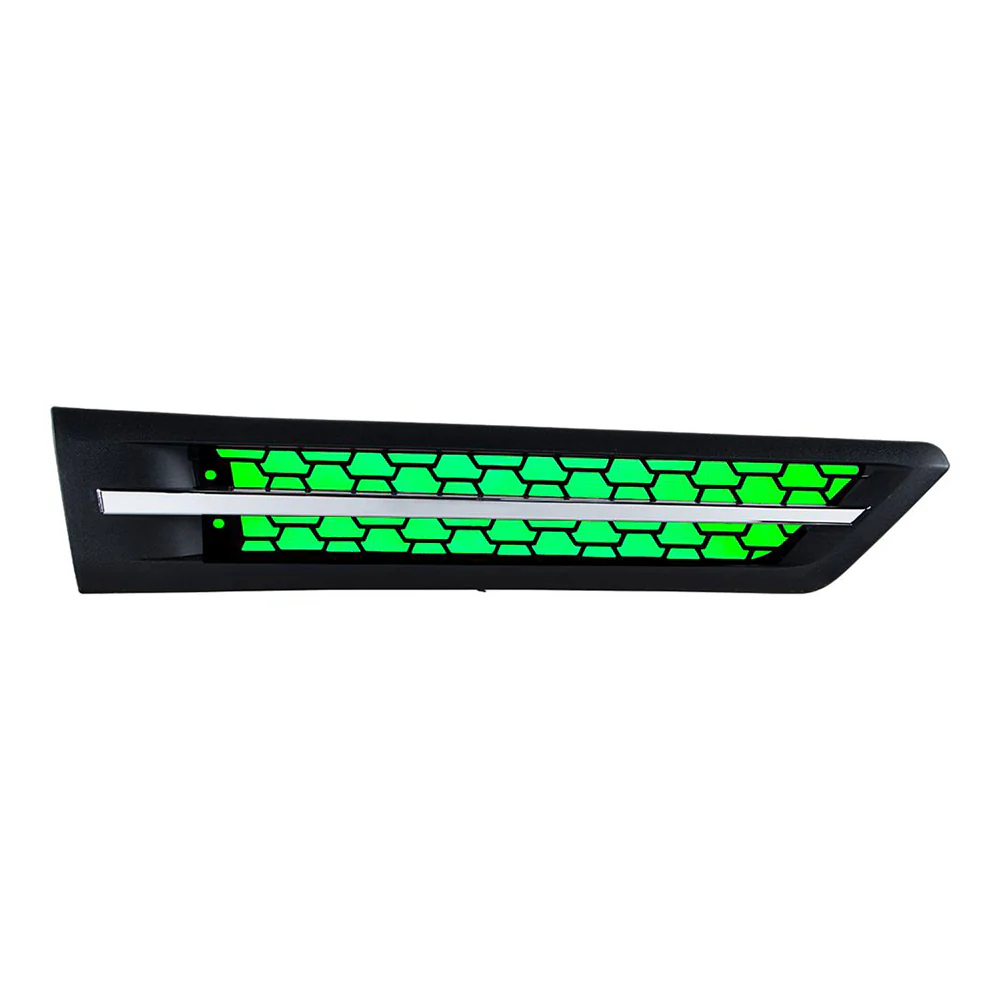 Freightliner Cascadia 126 Hood Air Intake Grill with LED - Image 9