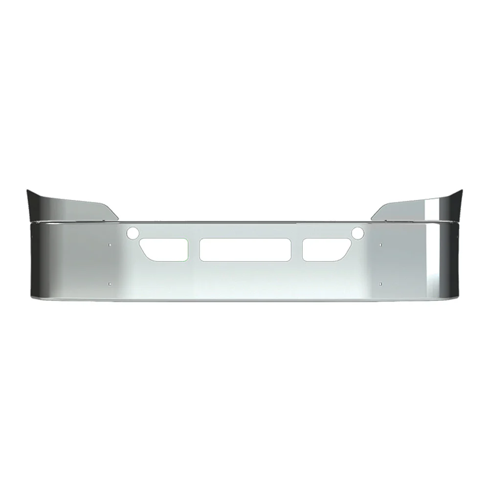 Freightliner Cascadia 16" Set Back Chrome Bumper - Image 2