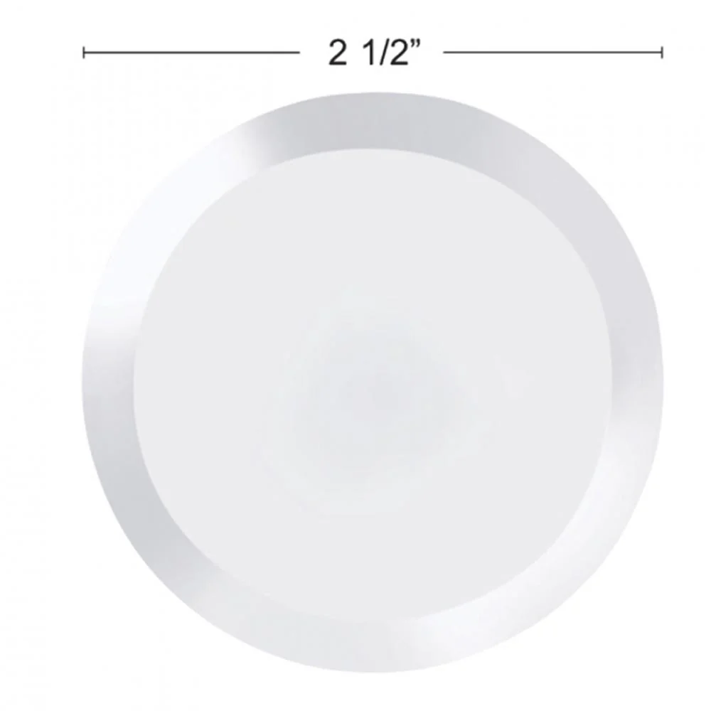 Freightliner Cascadia 2-1/2" Chrome Gauge Blank - Image 5