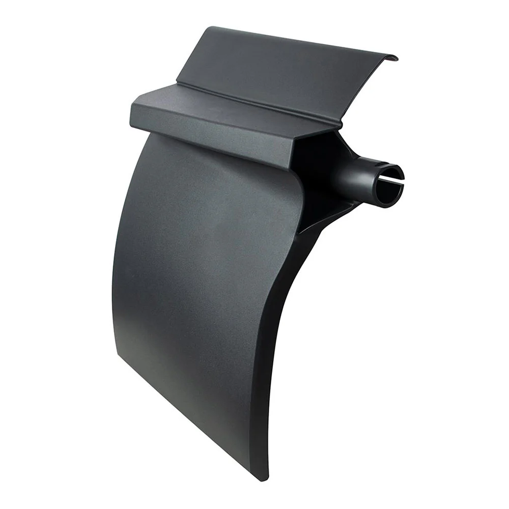 Freightliner Cascadia 2018-2022 Black Polymer Quarter Fenders - Image 2