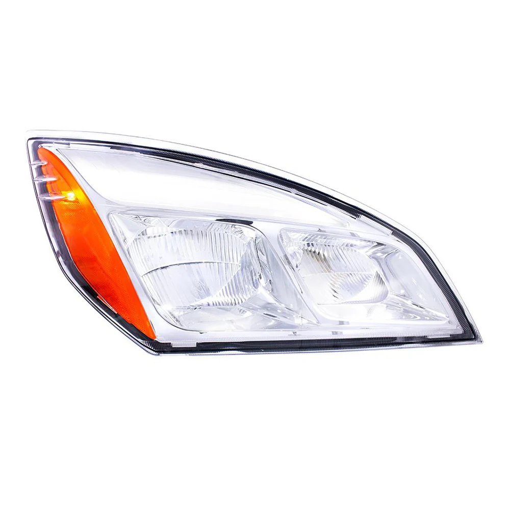 Freightliner Cascadia 2018+ and Newer Chrome LED Headlight - Image 12