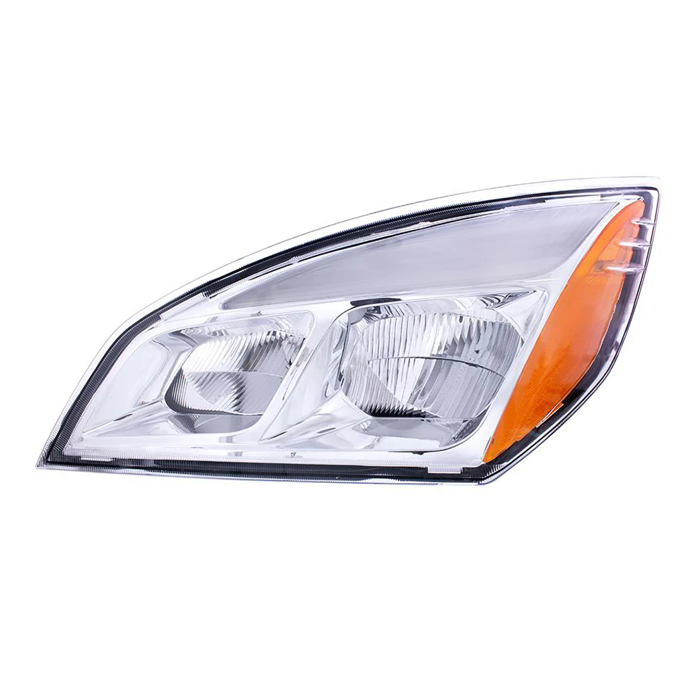 Freightliner Cascadia 2018+ and Newer Chrome LED Headlight - Image 4