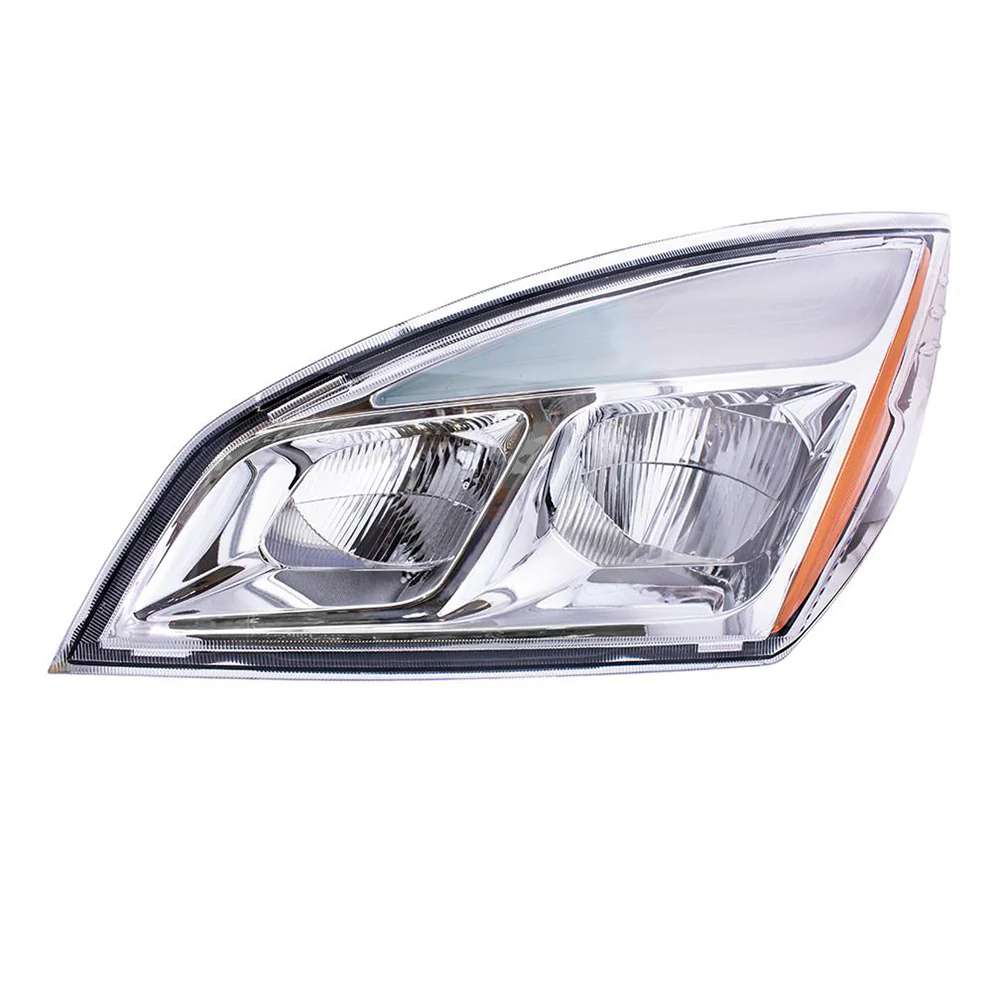 Freightliner Cascadia 2018+ and Newer Chrome LED Headlight - Image 7