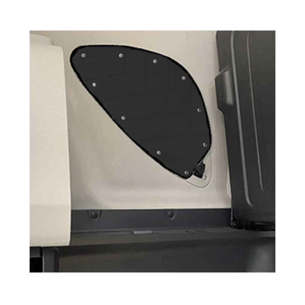 Freightliner Cascadia 2018 and newer w/ Detroit Module ZenEclipse Upper Bunk Window Cover Set - Black