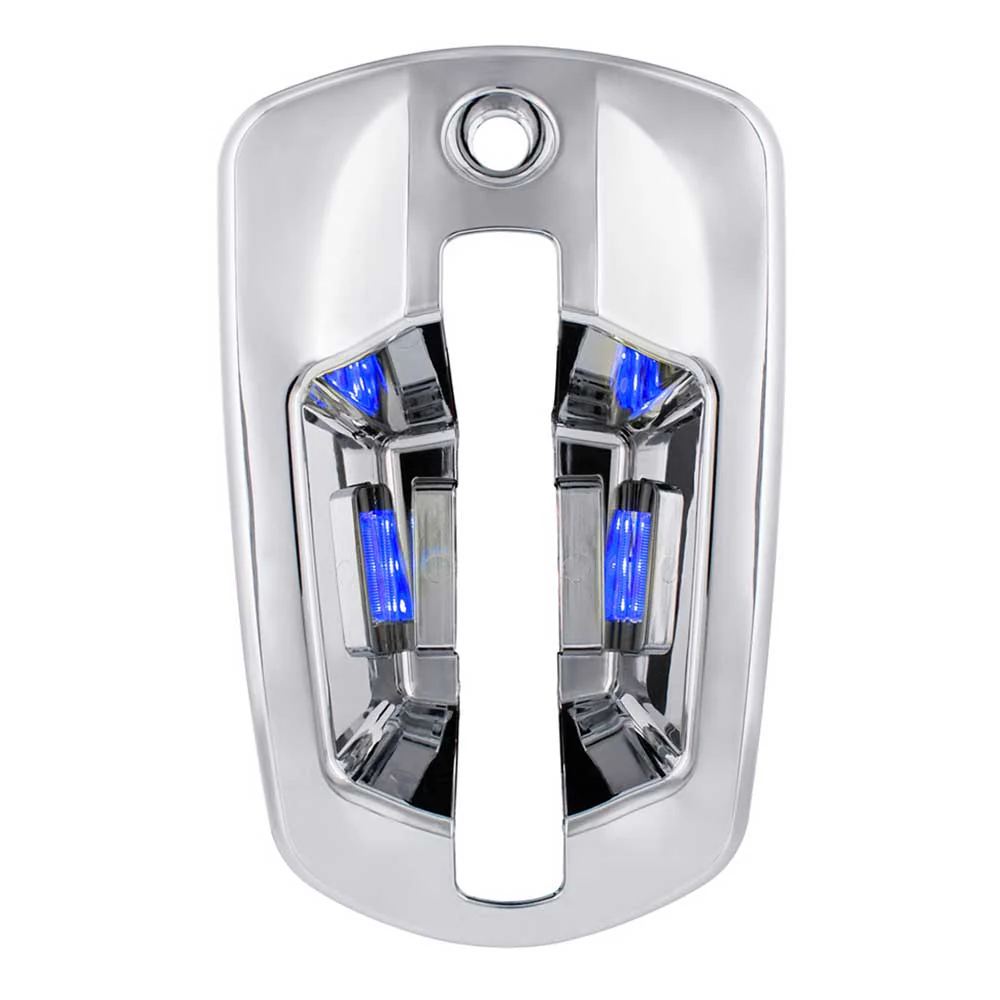 Freightliner Cascadia 2018+ Chrome 6 LED Door Handle Covers - Image 15