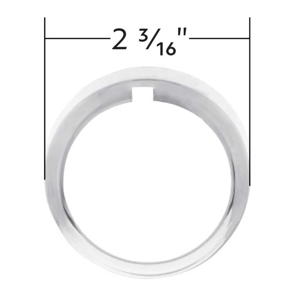 Freightliner Cascadia 2018+ Chrome A/C Control 6-Piece Dial Covers - Image 3