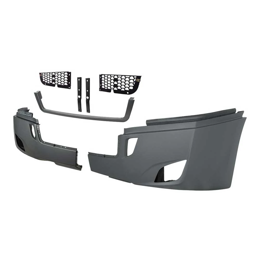 Freightliner Cascadia 2018+ Five Piece Bumper Kit With Fog Lights - Image 2