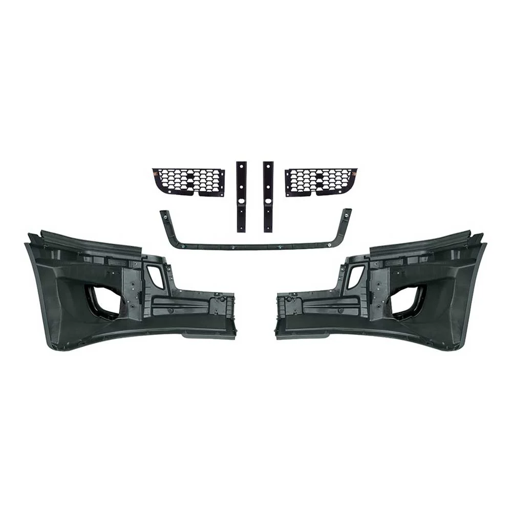Freightliner Cascadia 2018+ Five Piece Bumper Kit With Fog Lights - Image 3