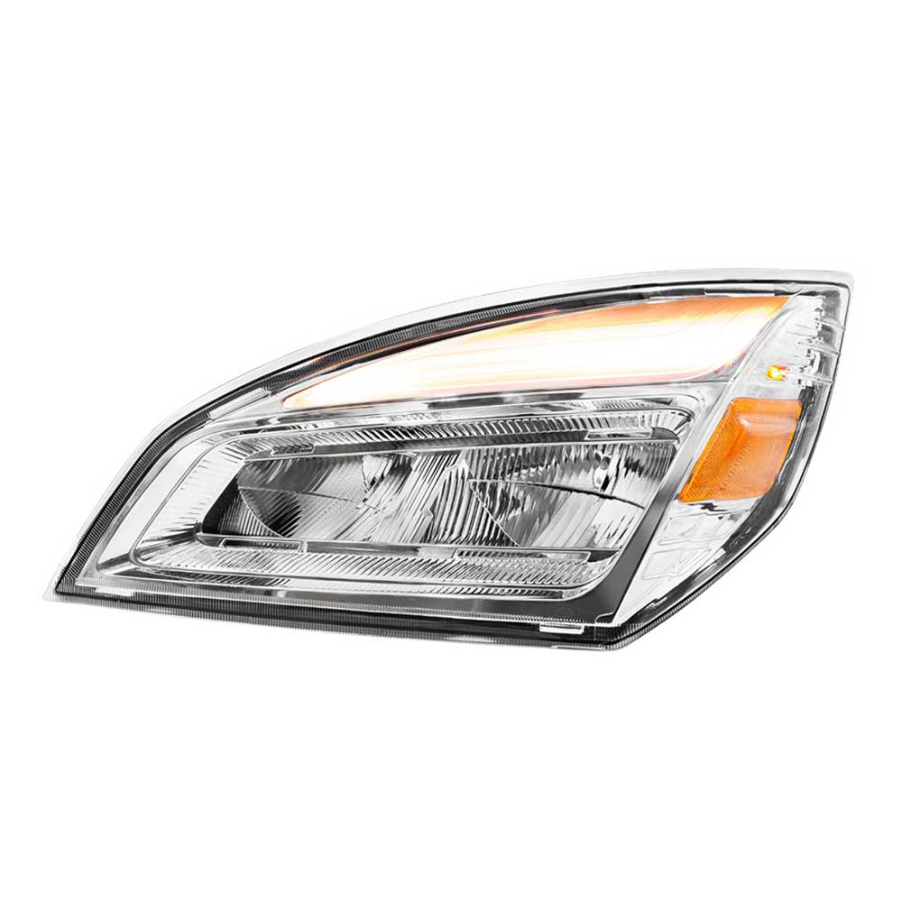 Freightliner Cascadia 2018+ High Power Chrome LED Headlight - Image 4