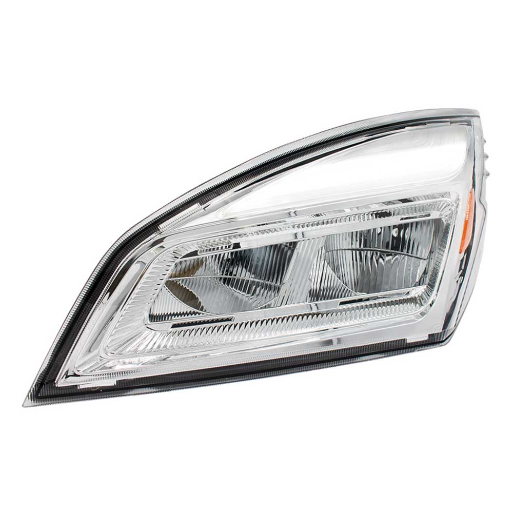 Freightliner Cascadia 2018+ High Power Chrome LED Headlight - Image 6