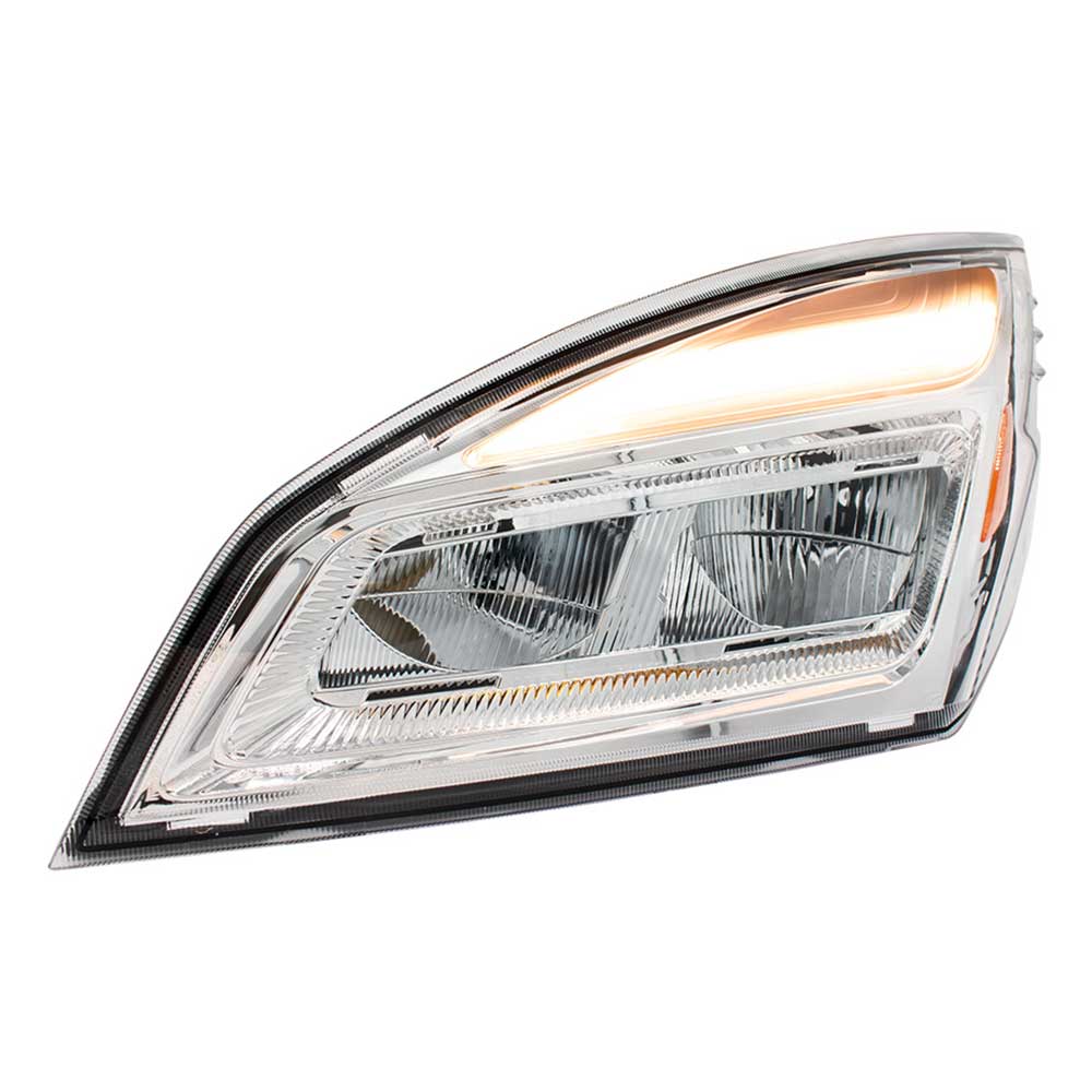 Freightliner Cascadia 2018+ High Power Chrome LED Headlight - Image 7