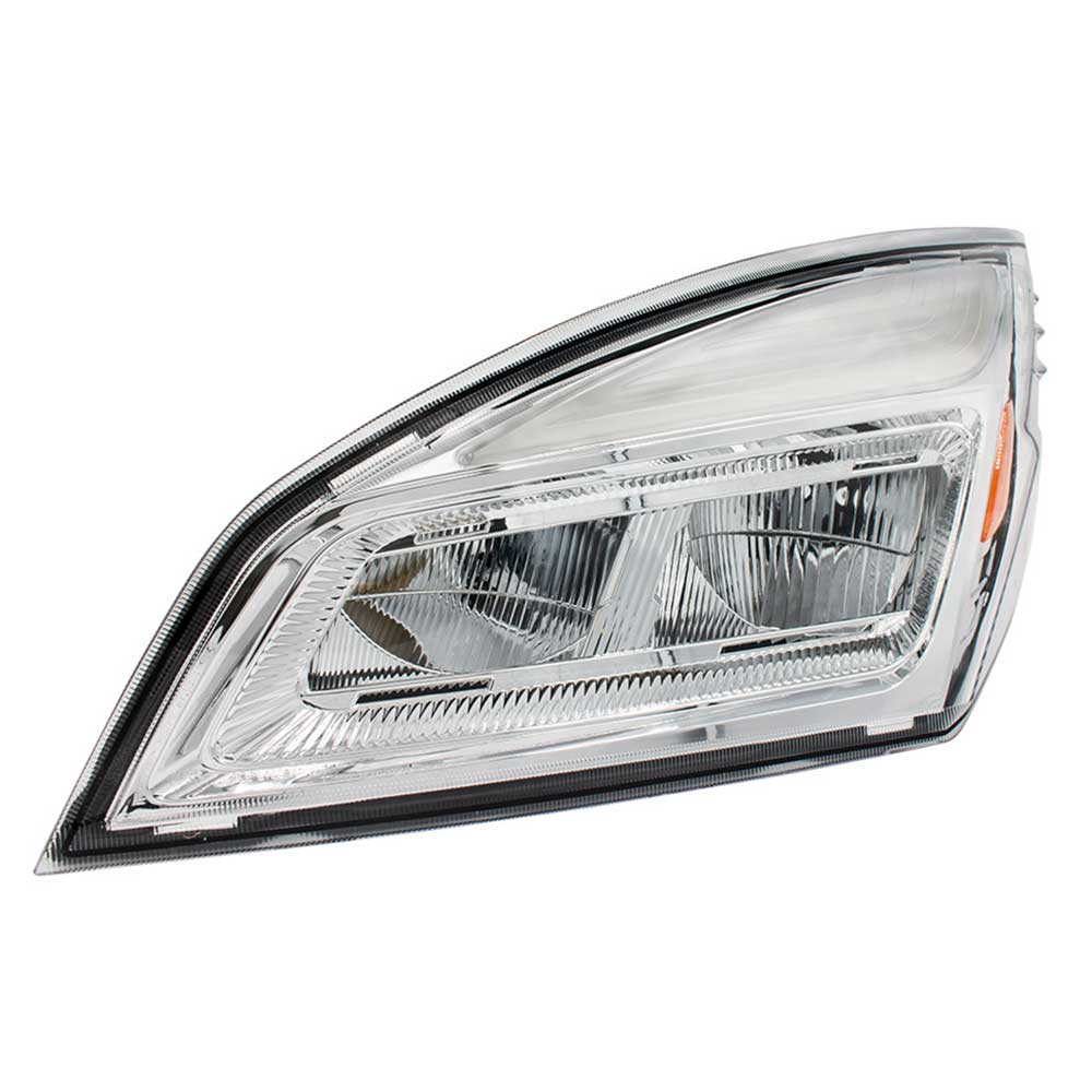 Freightliner Cascadia 2018+ High Power Chrome LED Headlight - Image 8