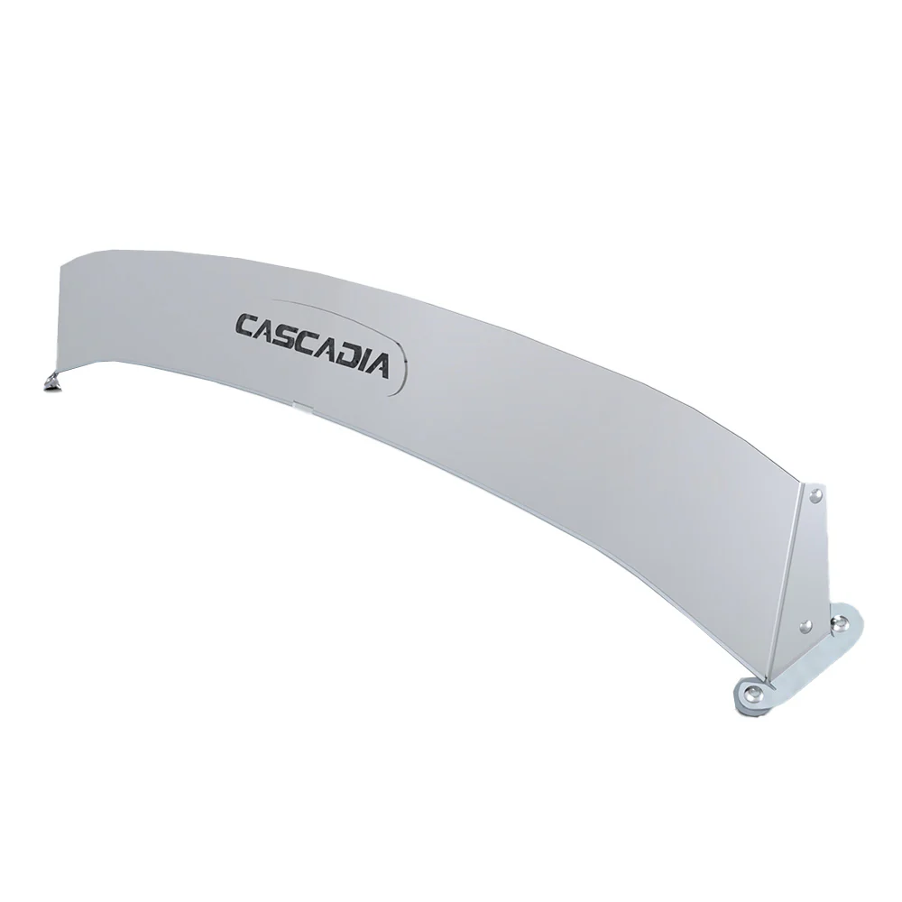 Freightliner Cascadia 2018+ Stainless Steel Bugshield with Logo