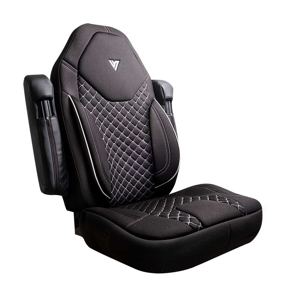 Freightliner Cascadia 33" High Back Cloth Seat Cover - Image 10