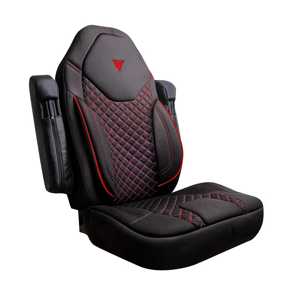 Freightliner Cascadia 33" High Back Cloth Seat Cover - Image 11