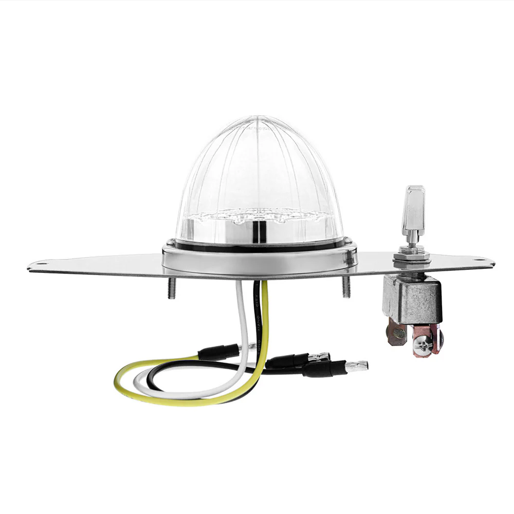 Freightliner Cascadia Double Fury Watermelon Above Door Dome SS Light Kit - Image 10
