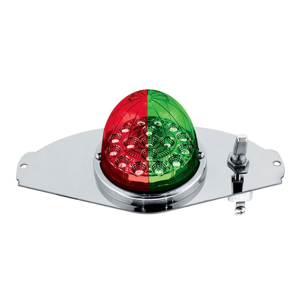 Freightliner Cascadia Double Fury Watermelon Above Door Dome SS Light Kit - Image 2