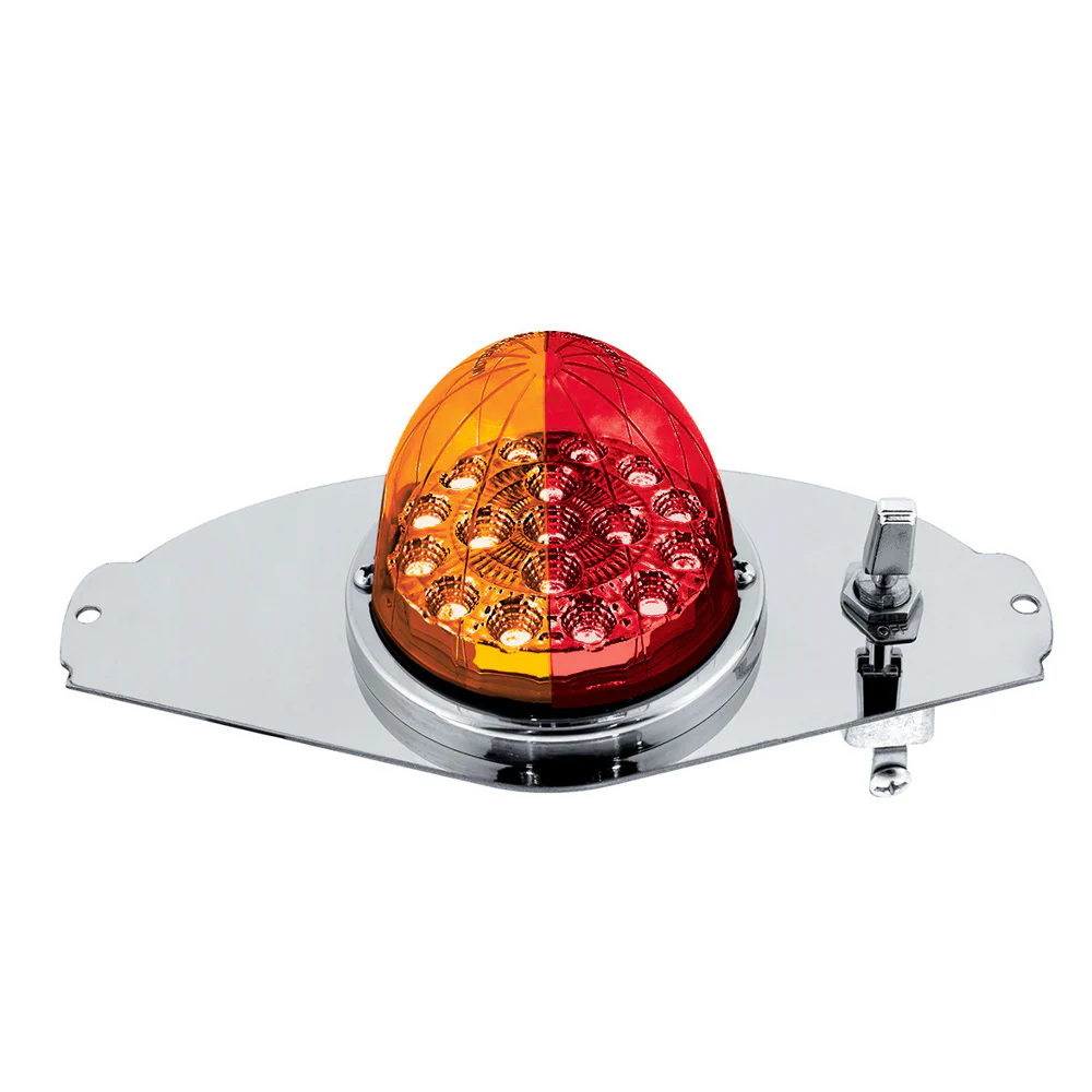 Freightliner Cascadia Double Fury Watermelon Above Door Dome SS Light Kit - Image 3