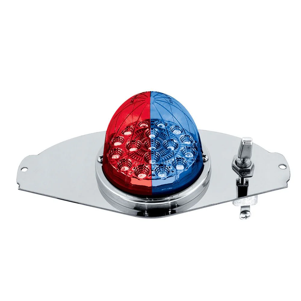 Freightliner Cascadia Double Fury Watermelon Above Door Dome SS Light Kit - Image 4