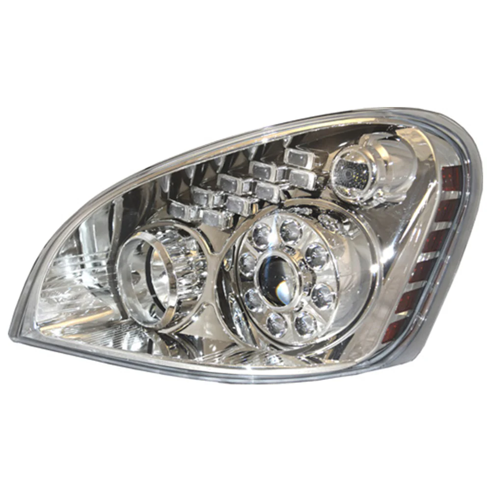 Freightliner Cascadia Headlights with Amber Turn Signal - Image 6