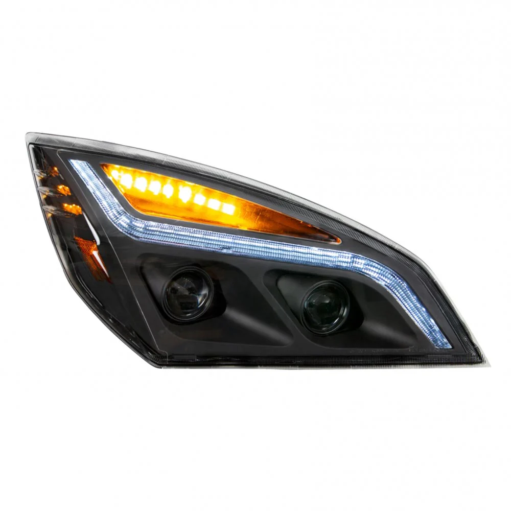 Freightliner Cascadia P4 Blackout LED Projection Headlight - Image 2