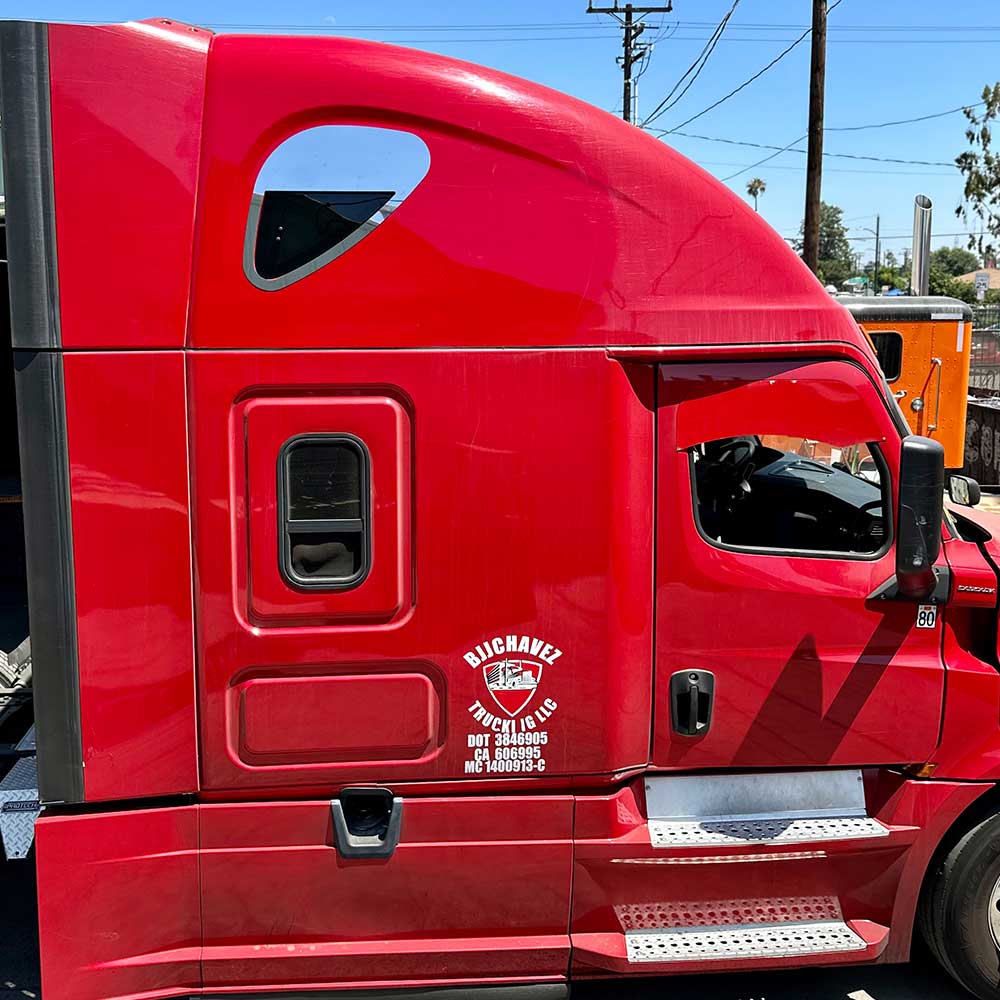 Freightliner Cascadia Sleeper Top Window Stainless Steel Chop Top - Image 3