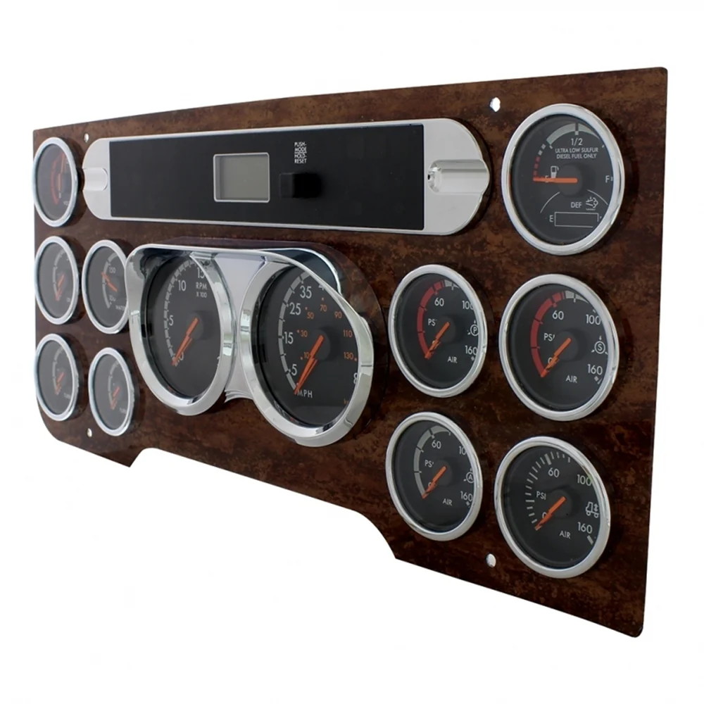 Freightliner Cascadia Speedo/Tach Gauge Bezel - Image 3