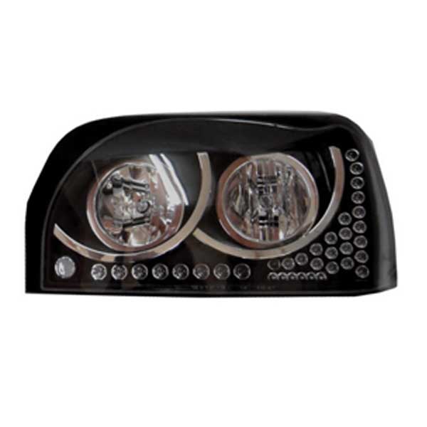 Freightliner Century Black and Chrome Headlight - Image 2