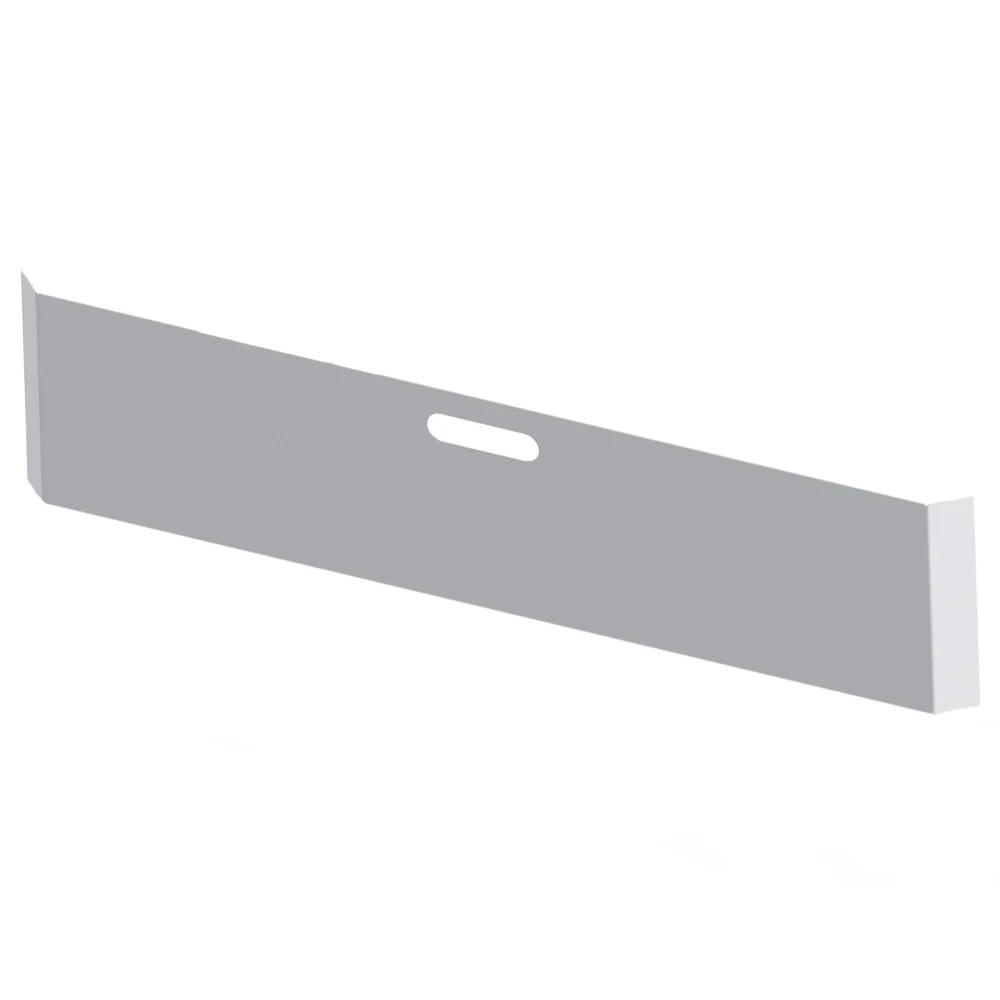 Freightliner Classic 1994-2003 22" Mitered Chrome Carbon Steel Blind Mount Bumper